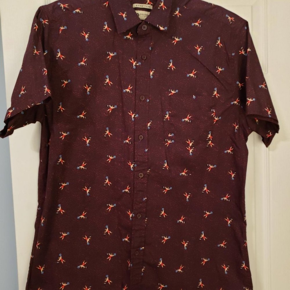 Haggar Button Down the Front, Short Sleeve Shirt